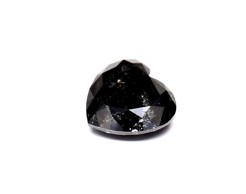 1.8 Carat Natural Black Heart Diamond GIA