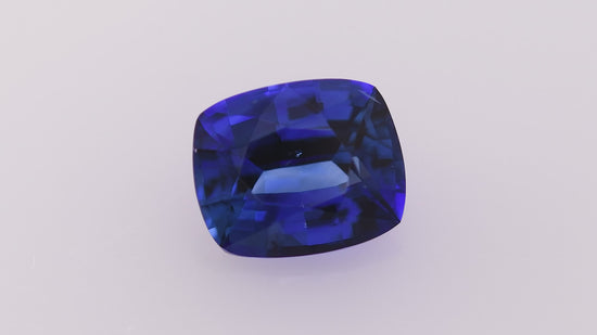 0.89 Carat Blue SRI LANKAN Cushion Sapphire