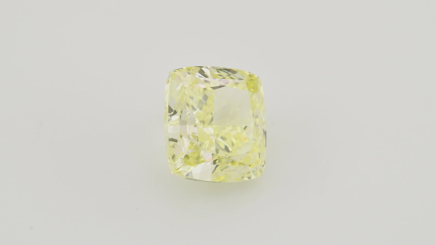 5.76 Carat Fancy Yellow Cushion Diamond VVS1 GIA