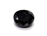 0.9 Carat Natural Black Oval Diamond GIA