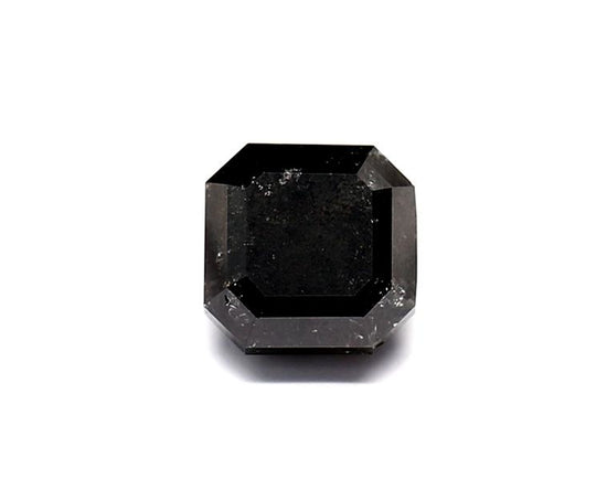 1.65 Carat Natural Black Emerald Diamond GIA