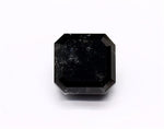 3.47 Carat Black Sq emerald Diamond