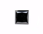 1.26 Carat Natural Black Princess Diamond GIA