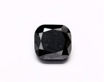 0.7 Carat Natural Black Cushion Diamond GIA