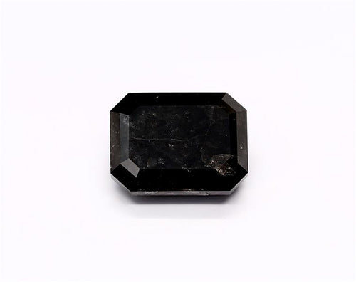4.49 Carat Black Emerald Diamond