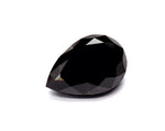 3.62 Carat Natural Black Pear Diamond GIA
