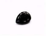 3.49 Carat Natural Black Pear Diamond GIA