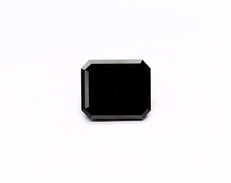 1.5 Carat Natural Black Emerald Diamond GIA