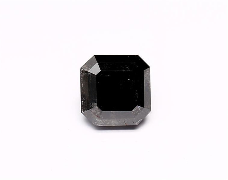 1.15 Carat Natural Black Emerald Diamond GIA