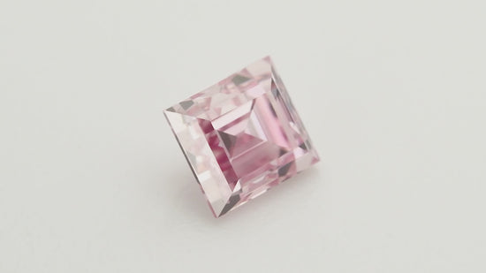 0.35 Carat Fancy Intense Purplish Pink Emerald Diamond VVS2 GIA