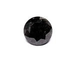 1.75 Carat Natural Black Round Diamond GIA