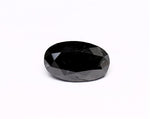 1.24 Carat Natural Black Oval Diamond GIA