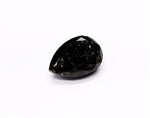 4.96 Carat Natural Black Pear Diamond GIA