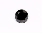 1.4 Carat Natural Black Round Diamond GIA
