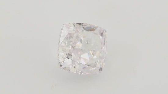 0.75 Carat Very Light Pink Cushion Diamond VS2 GIA