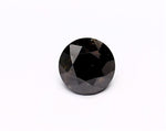 1.18 Carat Natural Black Round Diamond GIA