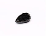 1.6 Carat Natural Black Pear Diamond GIA