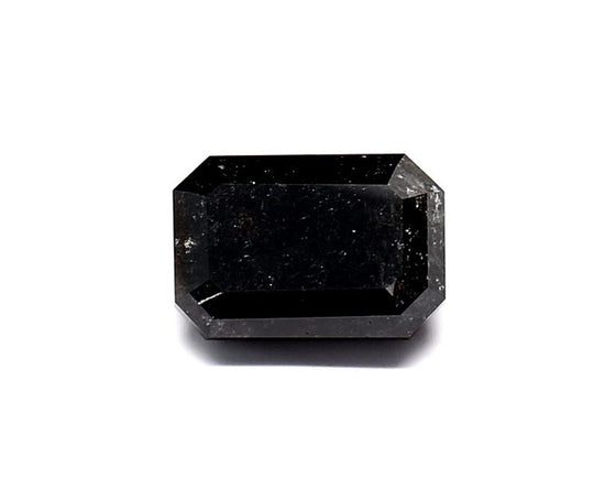 1.65 Carat Natural Black Emerald Diamond GIA