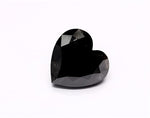 4.33 Carat Black Heart Diamond