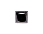 1.81 Carat Natural Black Princess Diamond GIA