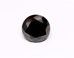 4.65 Carat Black Round Diamond