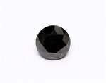 1.1 Carat Natural Black Round Diamond GIA