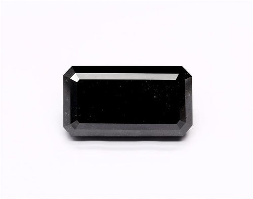8.79 Carat Black Emerald Diamond