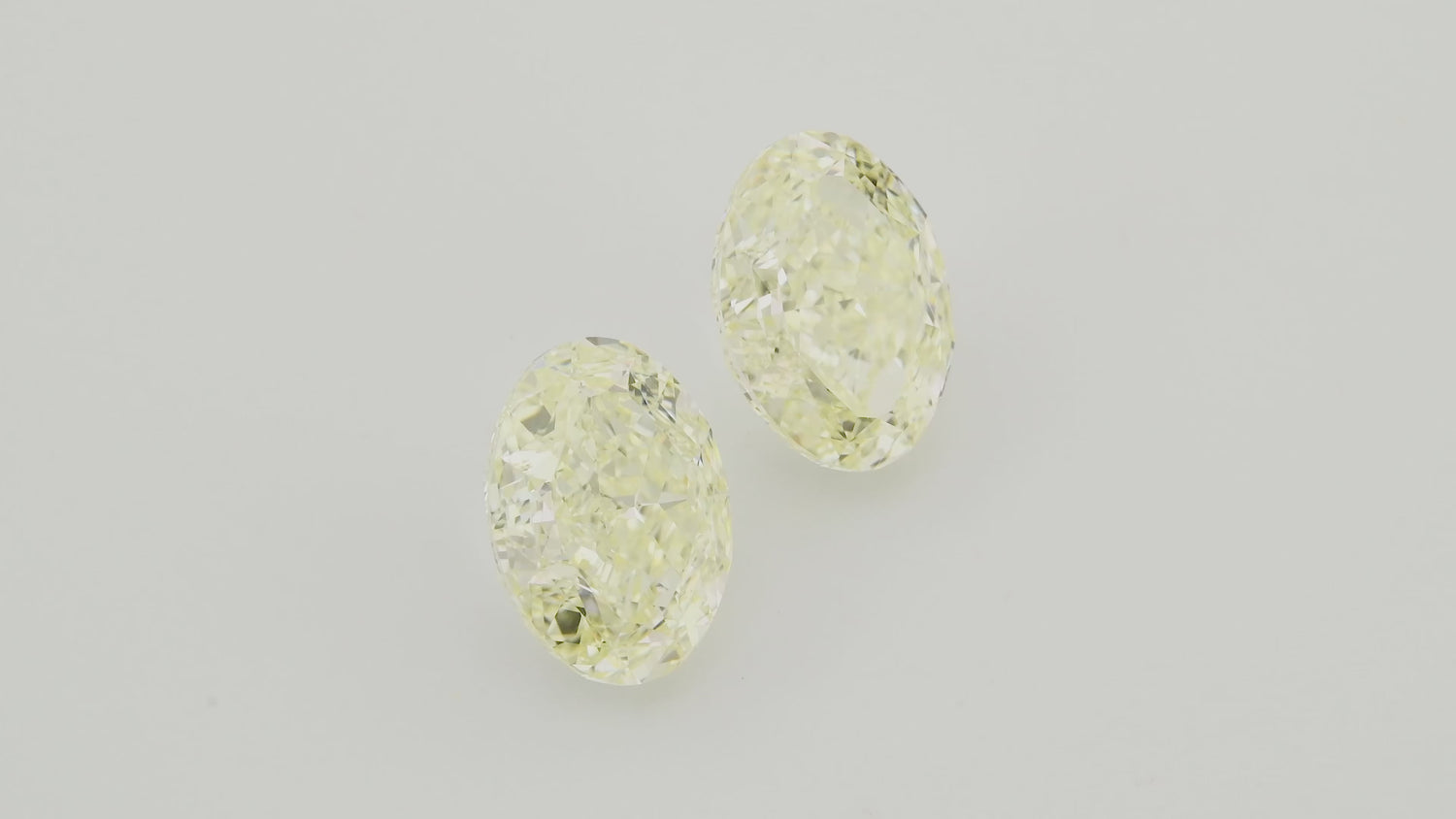 8.02 Carat W-X Oval Diamonds VS2