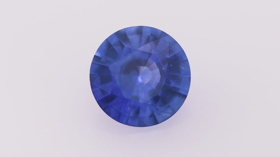 1.38 Carat Blue SRI LANKAN Round Sapphire GIA