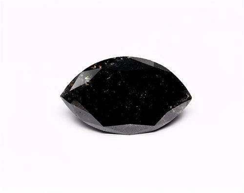 4.29 Carat Black Marquise Diamond