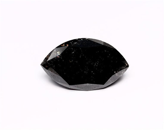 4.29 Carat Black Marquise Diamond