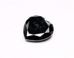 4.58 Carat Black Heart Diamond