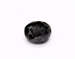 1.14 Carat Natural Black Oval Diamond GIA