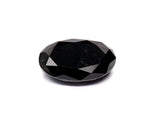 2.85 Carat Natural Black Oval Diamond GIA
