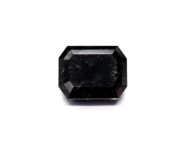 2.14 Carat Black Emerald Diamond