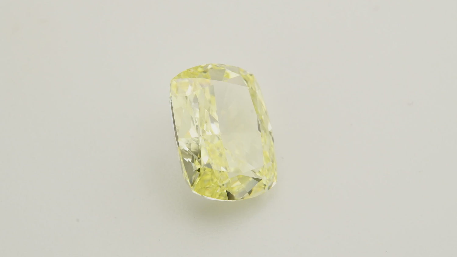 2.26 Carat Fancy Yellow Cushion Diamond VS1 GIA