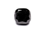 3.98 Carat Natural Black Cushion Diamond GIA
