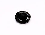 1.23 Carat Natural Black Oval Diamond GIA