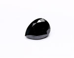 1.26 Carat Natural Black Pear Diamond GIA
