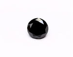 1.06 Carat Natural Black Round Diamond GIA