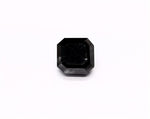 2.16 Carat Natural Black Sq emerald Diamond GIA