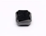 5.52 Carat Natural Black Radiant Diamond GIA
