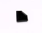 2.42 Carat Natural Black Shield Diamond GIA
