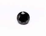 1.04 Carat Natural Black Round Diamond GIA