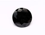 11.39 Carat Black Round Diamond