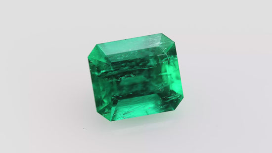 1.02 Carat Green COLOMBIAN Emerald Emerald CD and Muzo