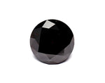 1.92 Carat Natural Black Round Diamond GIA