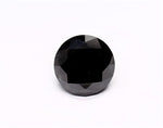 2.25 Carat Natural Black Round Diamond GIA