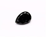 3.81 Carat Natural Black Pear Diamond GIA