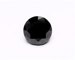 4.56 Carat Black Round Diamond